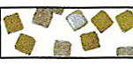 Nanomosaiikki, lasitettu, 3x3x2 mm, LKL