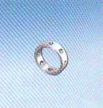 Fimo-rengas, 10 mm, 4 kpl