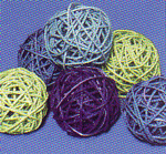 Rottinkipallot, 5 cm, 8 kpl, LKL