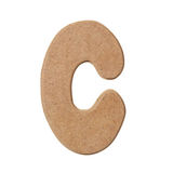 Mdf-kirjain, 13 cm, C