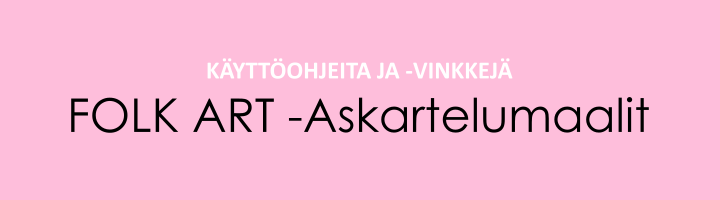 FOLK ART -Askartelumaalit
