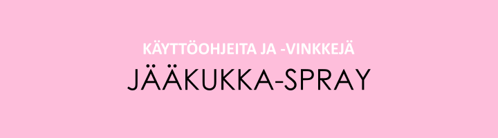 Jääkukkaspray