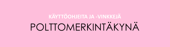 Polttomerkintäkynä