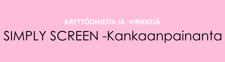 Simply Screen -kankaanpainanta