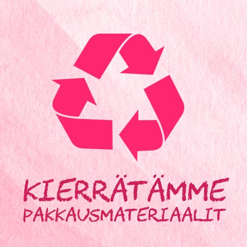 kierrätämme pakkausmateriaalit