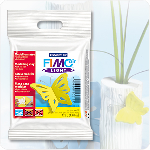 FIMOair light kevytmassa 125g valkoinen - Perus- ja kevytmassat - 8133-0 - 1