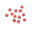 Kuppipaljetit, 5 mm, 800 kpl, punainen - Strassit, niitit, paljetit, glitterit - 10043-30 - 1