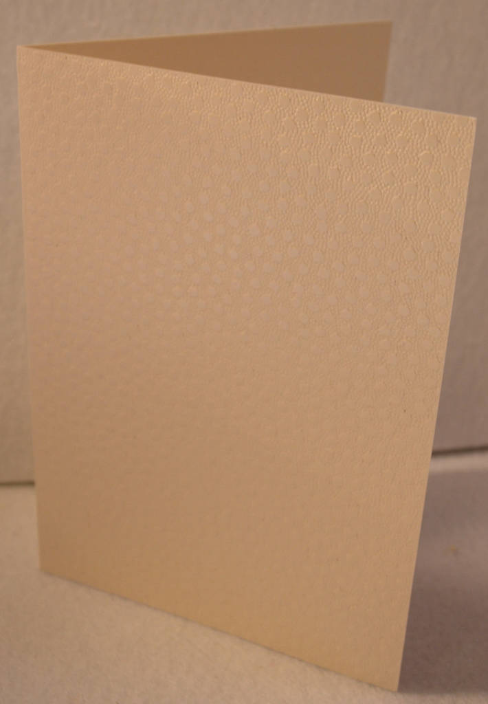 Helmiäiskortti, A6, 2-osainen, pilkut - Muut korttipohjat ja kuoret - 69420-10 - 1