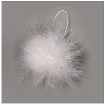 Höyhenpallo kimaltava 3cm - Jouluaskartelu - 85229100 - 1