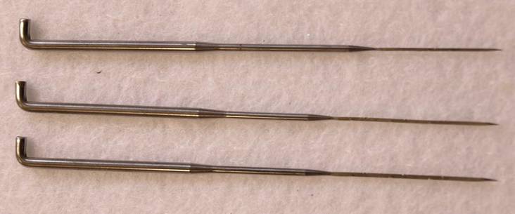 Huovutusneulat, hieno, 3 kpl - Huovutusneulat ja -tarvikkeet - 5362200 - 1