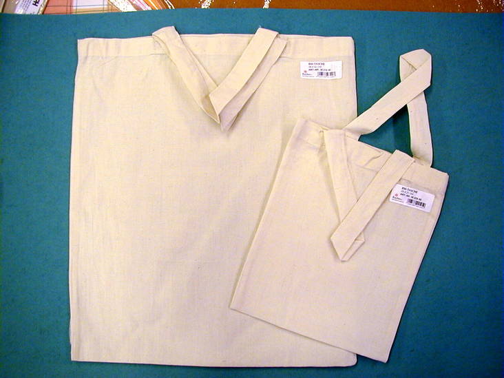 Kassi, puuvillaa, 38x42 cm - Kassit ja kassinvalmistus - 3821000 - 1