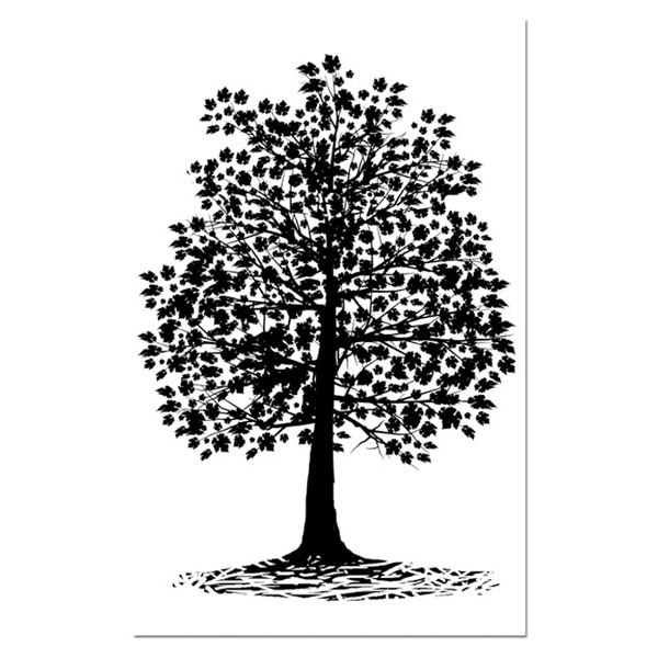 Kumileimasin 7x11cm, Tammi - Akryyli- ja kumileimasimet akryylipalaan - WTKCC40 - 1