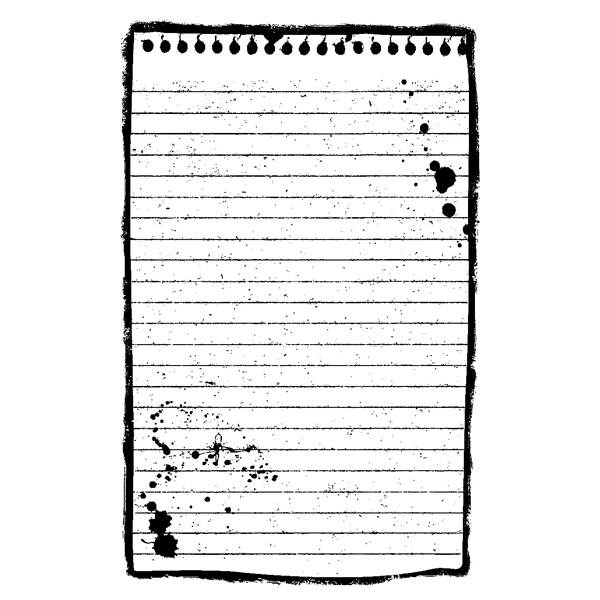 Kumileimasin 7x11cm Viivoitettu sivu - Kalenteriaskartelu / Plannerit - WTKCC100 - 1