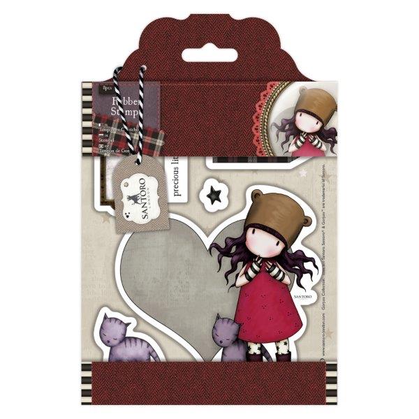 Kumileimasinsetti Gorjuss, Purrfect Love - Akryyli- ja kumileimasimet akryylipalaan - GOR 907120 - 1