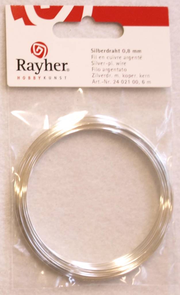 Kuparilanka, nikkelitön, 0,6 mm, 10 m - Kuparilangat - 2402000 - 1