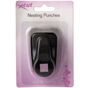 Lävistäjä, Neliö, 1,5 cm - Paperileikkurit ja kuviolävistäjät - 99-2701400 - 1