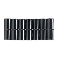 Magneettihelmi, putki, hematiittia,LKL - Muut helmet - 1965-70 - 1