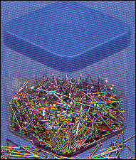 Nuppineulat, 14 mm, 50 g/1400 kpl, teräs - Helat, lukot, magneetit, avainrenkaat - 2107300 - 1