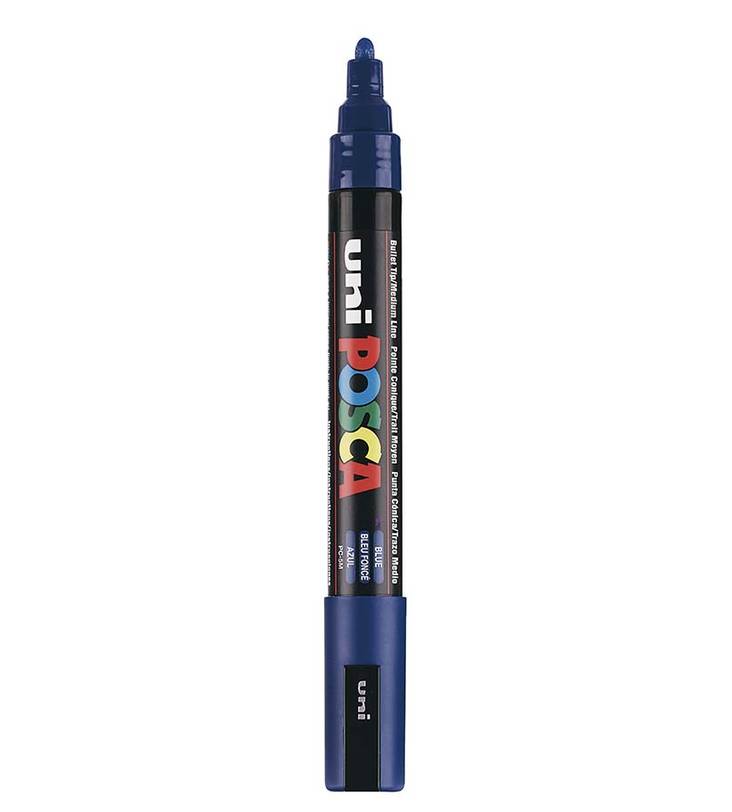Posca PC-5M 2,5mm Sininen - Posca-maalitussit - 152702000 - 1