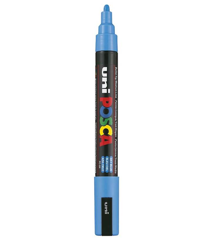 Posca PC-5M 2,5mm Taivaansininen - Posca-maalitussit - 036871000 - 1