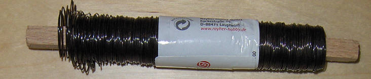 Puolalanka 0,5mm 100g musta - Muut metalli- ja rautalangat - 2405600 - 1