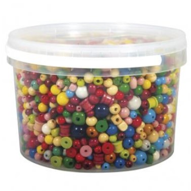 Puuhelmet, 4-16 mm, 1200 g. - Puuhelmet - 1209400 - 1