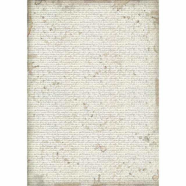 Riisipaperi A3 Kalligrafinen pergamentti - Riisi- ja decoupage-paperit - DFSA3030 - 1