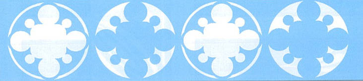 Sabluuna, Ympyräboordi, 15x60 cm LKL - Muovisabluunat - 3830700 - 1