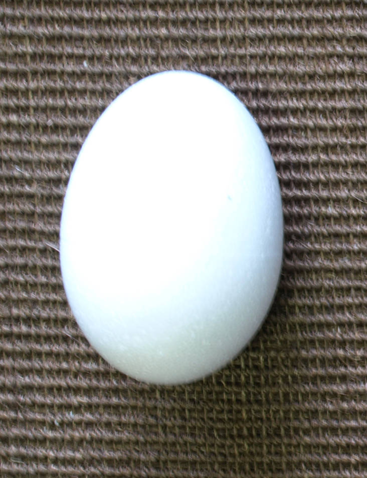 Styrox-muna, 12 cm - Styrox - 3309700 - 1