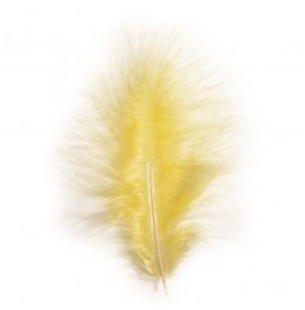 Untuvasulat 15kpl, Kirkas Keltainen - Piippurassit, höyhenet, softis - 8516820 - 1