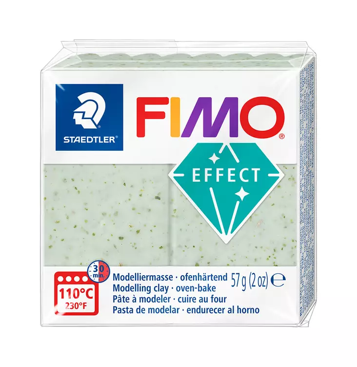 Fimo Effect Botanical pinaatti - FIMO Soft ja Effect -muovailumassat - 8010-570 - 1
