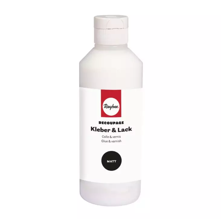 Liimalakka 250ml, matta - Liimalakat ja decoupage-liimat - 35104000 - 1