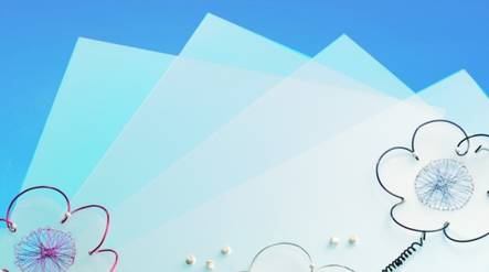 Crea Pop - muovi, 0,3 mm, 33 x 43 cm - Muut sekalaiset perustarvikkeet - 3901-301 - 1