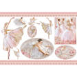 Riisipaperi 48x33cm Tanssija - Riisi- ja decoupage-paperit - DFS351 - 1