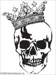 Simply Screen- seula, Skull & Crown - Kangasmaalaus Simply Screen - 98571 - 1