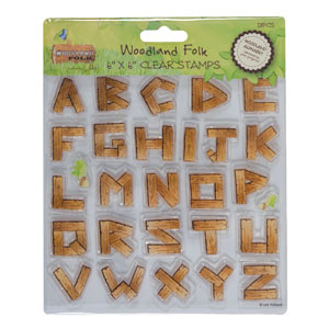 Akryylileimasin Woodland Folk 15 x 15 cm - Akryyli- ja kumileimasimet akryylipalaan - 99-907103-1 - 1