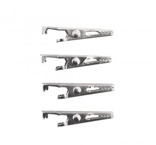 Alligaattoriklipsit 4kpl 39mm - Helat, lukot, magneetit, avainrenkaat - 2102321 - 1