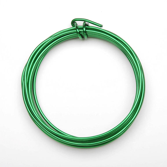 Alumiinilanka 2,7 mm, 2,7 m, vihreä LKL - Alumiinilangat - 1999-1531 - 1