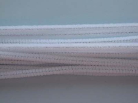 Askartelupunos 20 kpl valkoinen - Piippurassit, höyhenet, softis - 12271-7101 - 1