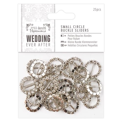 Koristesoljet strasseilla, Pyöreä 25kpl - Hääaskartelu - PMA 158441 - 1