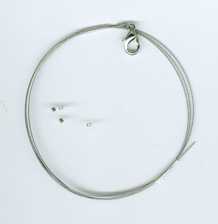 Koruvaijerisetti 75cm 0,4mm hopeanvär. - Korunosat ja korutarvikkeet - 10829-4101 - 1