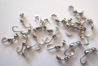 Solmunkuppi 20kpl Hopeanvärinen - Korunosat ja korutarvikkeet - 11808-1551 - 1