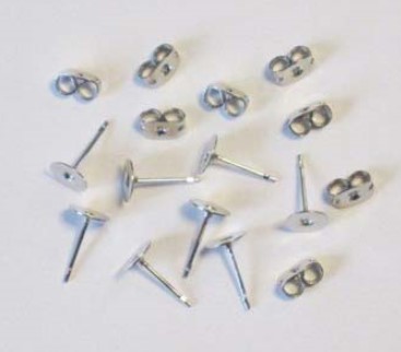 Tappikorvis 6mm 4 kpl (2 paria) - Korunosat ja korutarvikkeet - 12199-9901 - 1