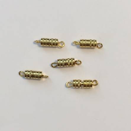 Korulukko kierr. 8mm 6kpl Kullanvärinen - Korunosat ja korutarvikkeet - 11808-1212 - 1