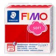 Fimo Soft perusvärit, joulunpunainen - FIMO Soft ja Effect -muovailumassat - 8020-2P - 2