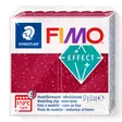 Fimo Effect, Galaxy kimallepunainen - FIMO Soft ja Effect -muovailumassat - 8010-202 - 3