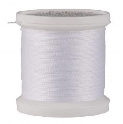 Helmilanka, valkoinen 100m - Helmineulat, -langat ja koruvaijerit - 8900102 - 1