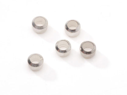 Kiristyshelmi, 144 kpl, teräksenvärinen - Korunosat ja korutarvikkeet - 1858-2 - 1