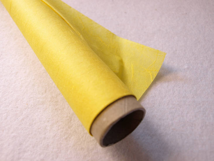 Mulperipaperi, 70x150 cm, keltainen LKL - Mulperi- ja kuultopaperi - 81045162 - 1