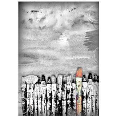 Riisipaperi A4 Siveltimet - Riisi- ja decoupage-paperit - DFSA4222 - 1